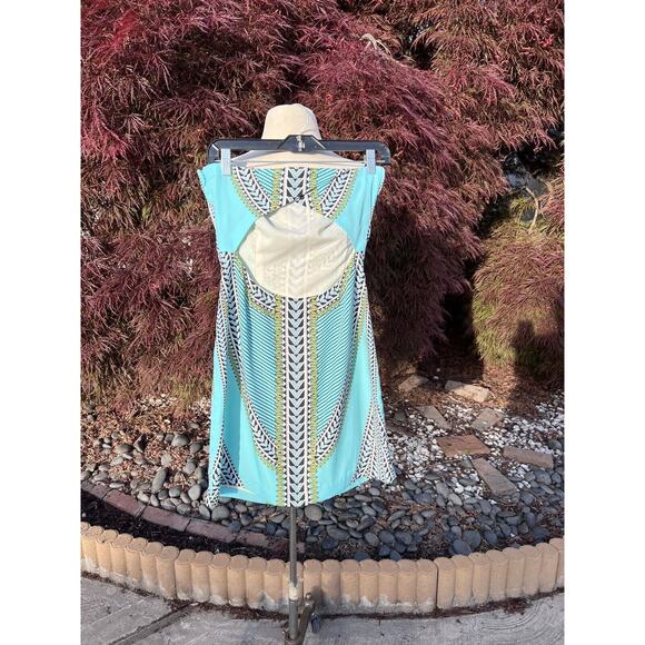 Mara Hoffman Strapless Cutout Mini Dress Size 8 bodycon mini NWT - Picture 2 of 4